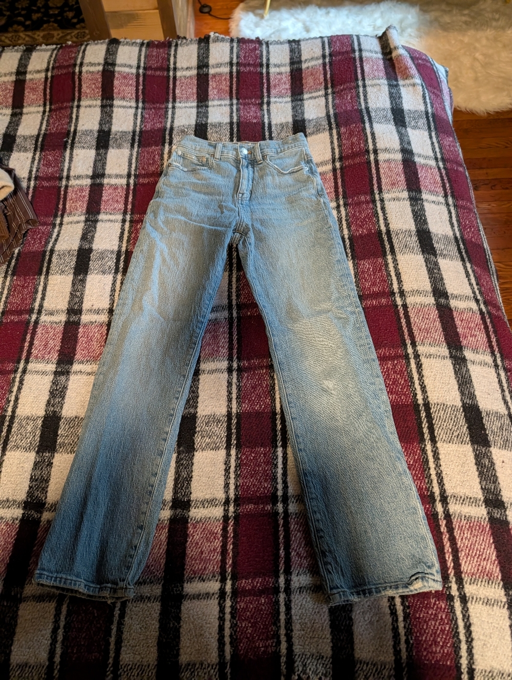 Madewell 90's Straight Jeans Size 24